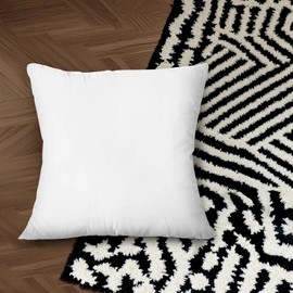 AzulHome 16 x 16 Throw Pillow Inserts, Outdoor Pillows Water-Resistant, Square Form Cushion Stuffer for Garden, Bench, Patio, Lightweight Soft Fillers for Sofa, Bed, and Home Décor (White, 16x16)