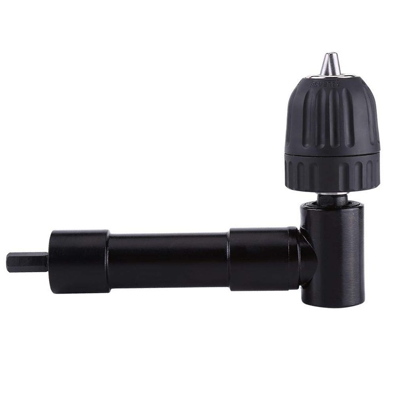 Right Angle Drill Adapter Attachment 90 Degrees Drilling Extension Chuck