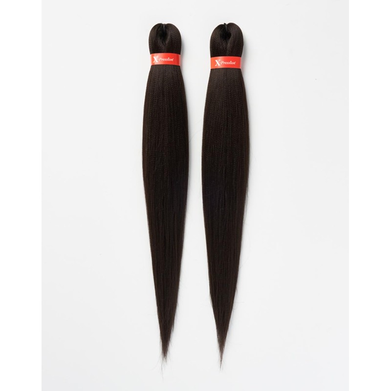 Xpression Pre-Stretched Braiding Hair - 100% Kanekalon, Itch-Free, Lightweight, Hot