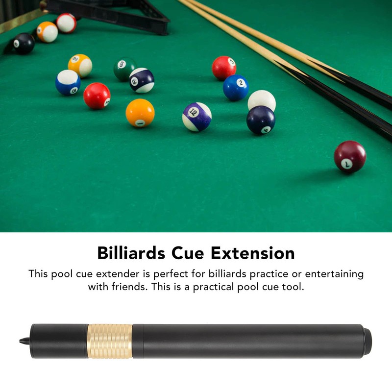 Pool Cue Extension Aluminum Billiards Cue Extension Pool Cue Extension