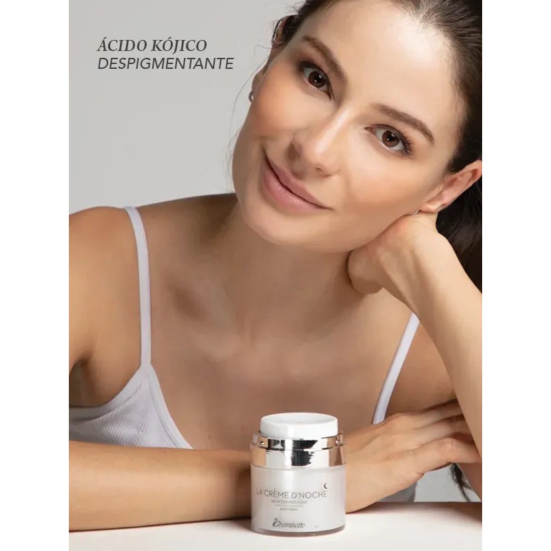La Creme D Noche Chemisette Acido Kojico Crema De Noche