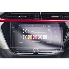 GAFAT [2 pc] Compatible with 7" Opel/Vauxhall Corsa F | Vauxhall Corsa-e 2020-2023 2024 Navigation Protective Film, Nano Screen Protector for 7" Multimedia Navi Colour Touch Screen, 6H Anti-Scratch