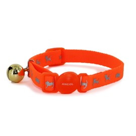 Ancol Hi-Vis Cat Collar Orange