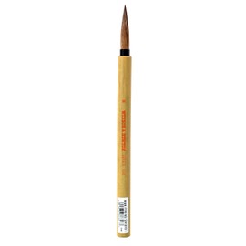 Winsor & Newton Series 150 Bamboo Short Handle Brush-Round #10, Yellow