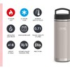 THERMOS Icon Beverage Bottle 0.71 L, Beige/Sandstone Matt, Thermos Flask,