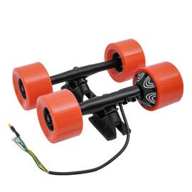 Battery Powered Single Motor Set for Electric Skateboard, Drive Scooter Hub Motors 250W 2200rpm Strong Power Brushless Motor, 9.32mph Maximum Speed Skateboarding Equipment, DIY Hub Motor (Orange)