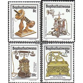 Bophuthatswana 92-95 (complete.issue.) unmounted mint/never hinged ** MNH 1982 History of phone (Stamps for collectors)
