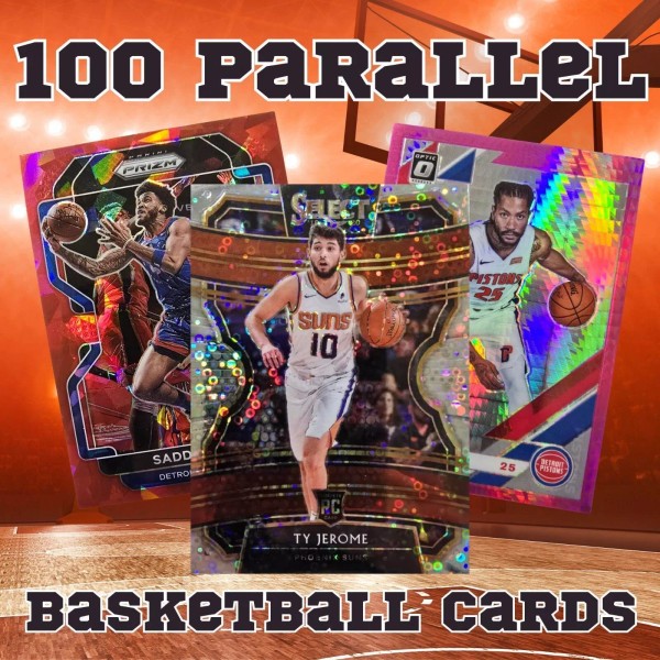 Huge Collection: 100+ Basketball Cards, Parallels, Color, Rare