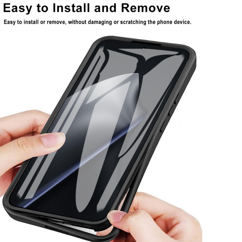 MRRSIWEI for Xiaomi 17 Case with Screen Protector.Full Green