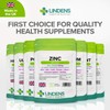 Lindens Zinc Citrate 50mg - 100 Vegan Tablets - Immune