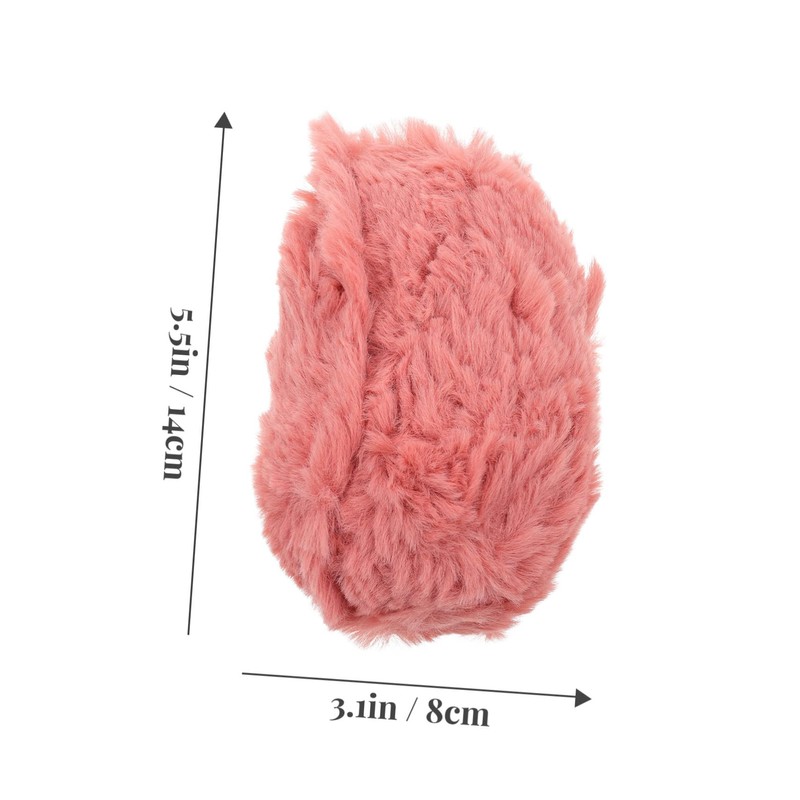 DOITOOL 2 Rolls Comfortable Crochet Yarn DIY Doll Crochet Yarn