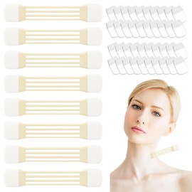 8pcs Neck Tapes, Fack Neck Lifting Stickers Tightening Tapes, Premium Lifting and Tightening Invisible Instant Firming Skin,Face Lift Patch Tools for Women Girls Instant Double Chin