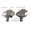 Drone Searchlight 1100mAh Rechargeable 100m Range Drone Night Photography Light