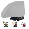 Gearzaar Mini Excavator Cover for Bobcat/Kubota Rain, Sun, Freeze and