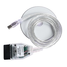 K+DCAN D-CAN KCAN KDCAN Ediabas Cable OBD OBDII ista K and DCAN Switch Interface OBD2 Adapter