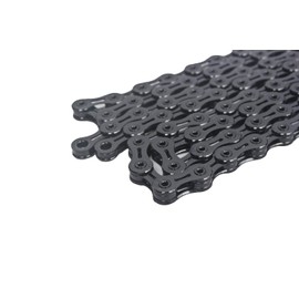 SwishTi X11SL 11 Speed Road MTB Bicycle Bike Chains Hollow-Pin Ultralight DLC 116-Links for Shimano/Sram/KMC use (Black)