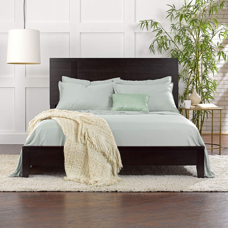 Pure Bamboo Queen Sheets, Genuine 100% Organic Viscose Derived from