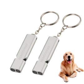 REMITDNAS 2 Pack Dog Whistle, Training Whistles, Whistle to Stop Barking Professional Dog Recall Whistles