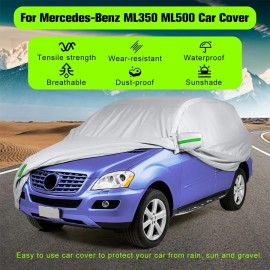 Gearzaar Full Car Cover For Honda CR-V 485x190x180cm Sun Rain Snow UV Resistant 210T