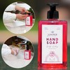 Juniper CLEAN, Antibacterial Hand Soap with Pump, Rose Scent, Liquid