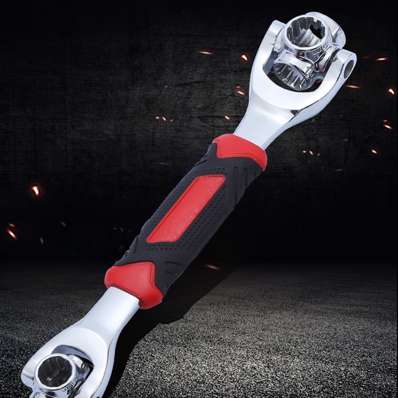 Dog Bone Shape Wrench 48 in 1 Multifunction Universal 360
