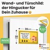 DankeDir! Pakete bitte hier abstellen – Sign 30 x 20
