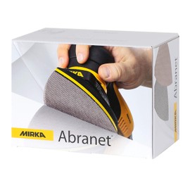 Mirka Abranet 5421905010 Mesh Delta Sanding Discs for Triangular Sanders 100 x 152 x 152 mm Velcro/Grain P100 / Pack of 50 / for Sanding Wood, Spatula, Varnish, Plastic