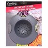 Cooking Concepts Silicone Sink Strainers- Pack of 2 (Grey)