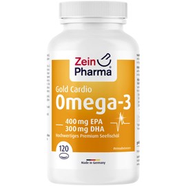 Omega-3 Gold DHA 300 mg/EPA 400 mg Capsules