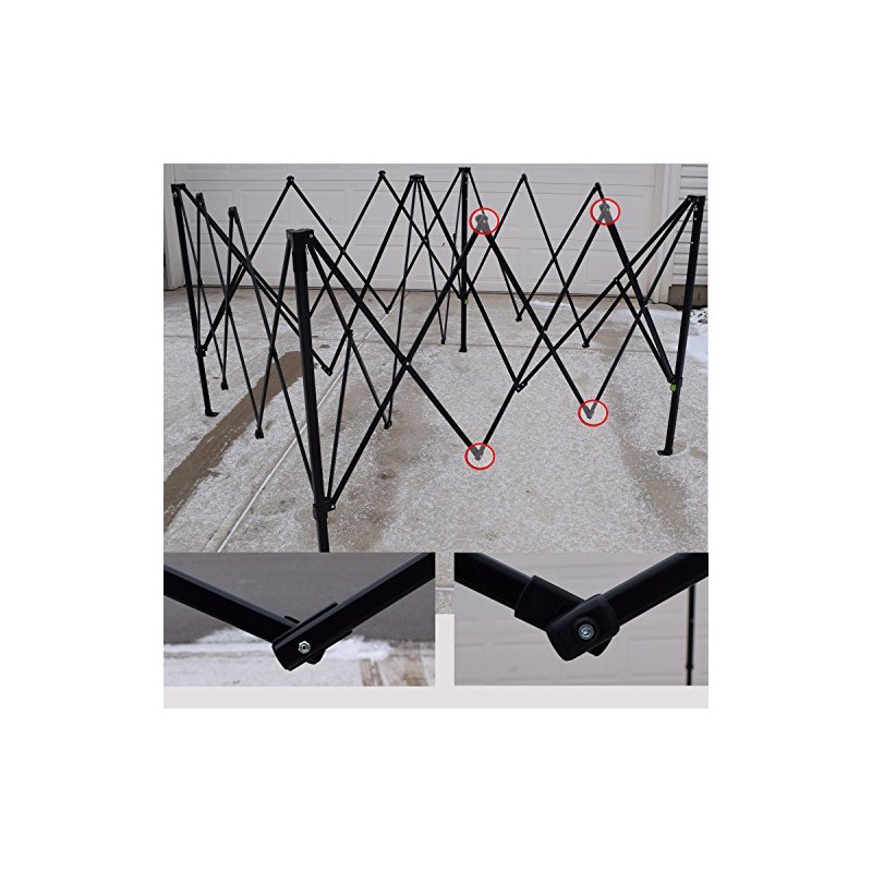 OZARK TRAIL First Up Coleman Canopy Gazebo 4 - Truss
