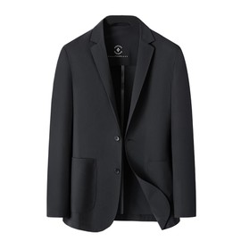 TASOGARA Men's Wrinkle Resistant Ultra Thin Ice Silk Suit Jacket, Cool to Touch, Swiss Silk Suit Jacket, Ultra Thin, Sweat Absorbent, Quick Drying, Breathable, Blazer, Ice Silk, Casual, Business,