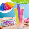 RAINFLOW 8 PCS Silicone Popsicle Molds-Silicone Ice Pop Molds for