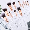 Makeup Brushes Set of 12 Marble Make Up Brushes with