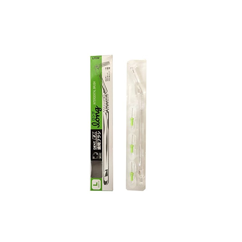 Lion DENT.EX Interdental Brush Long L Green