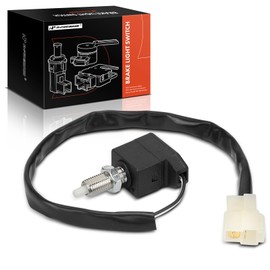 A-Premium Brake Light Switch Lamp Compatible with Hyundai Elantra 1992-1995, Sonata 1989-1993, Excel 1986-1994, Scoupe 1991-1995, Stellar 1985-1987 & Mitsubishi Precis 1987-1994, 2 Blades