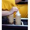 Car Tissue Holder with 3-ply Facial Tissues Bulk - 4
