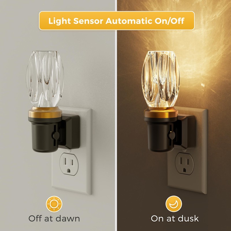 L LOHAS LED Night Light, Dimmable Night Lights Plug into