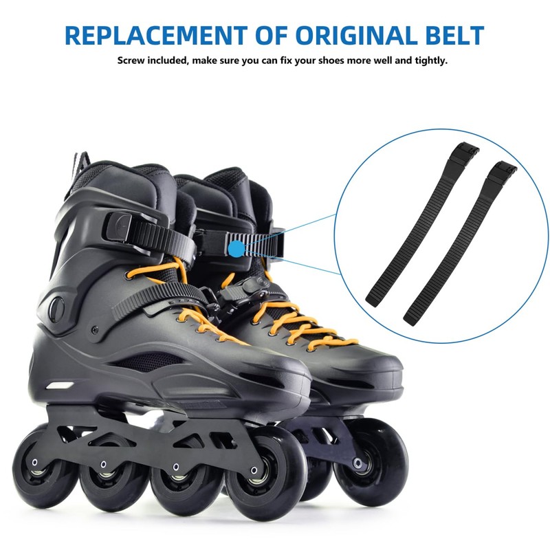 Veemoon Pack of 2 Roller Skates Inline Buckle Replacement Inline