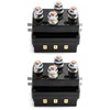 QWORK Solenoid Relay, 2 Pack 12V 500A Winch Relay Solenoid