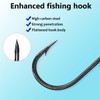 UperUper 50 Pack Ned Rig Jig Hook Kits, Jig Heads