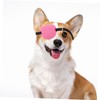 Parche Ocular Ajustable y Suave para Perros para Lesiones Oculares