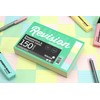 Luxpad A6 Lined Revision & Presentation Cards - Assorted Colours