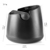 Cafemasy Espresso Coffee Knock Box, ABS Round Coffee Grounds Container