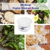 American Weigh 5KBOWL 5KG Digital Kitchen Scale with Removable Bowl,