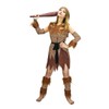 SEA HARE Cavewomen Cave Girls Fancy Dress Leopard Printed Costume