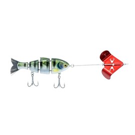 Bucca Brand Buzzing Baby Bull SHAD 3.75" / 1/2 OZ/Bluegill RED (1 Pack)