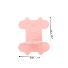 Angoily Bathroom Toilet Seat Lifter Lid Lifter Tool Creative Toilet Seat Lift Handle for Easy Use Decorative Paw Design for Home and Travel