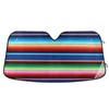 xigua Mexican Serape Blanket Stripes Car Windshield Sun Shade Automotive