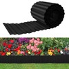 Landscape Edging No Dig,Metal Garden Edging Border Corrugated Galvanized Sturdy