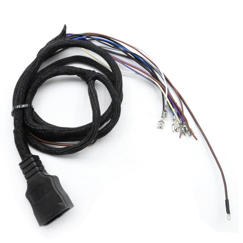 Vkinman 26347 26377 11-Pin Plow Side Light Wiring Harness Kit,